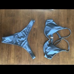 Zaful plunge swim suit
